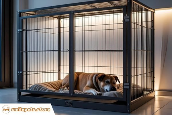 Chuồng chó hiện đại bằng sắt sơn tĩnh điện