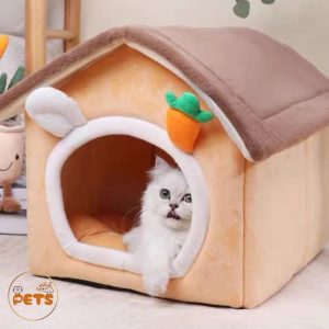 Nhà đệm hình tai thỏ cho chú cưng