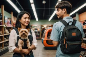 Chọn mua balo chó nhỏ phù hợp