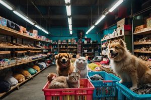 Thị trường bán buôn phụ kiện chó mèo sôi động tại Việt Nam