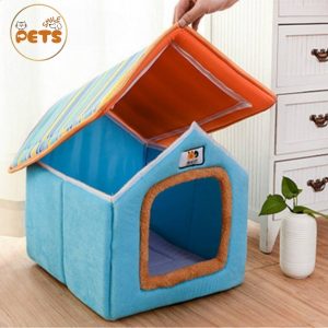 Nhà đệm mái ngói màu xanh