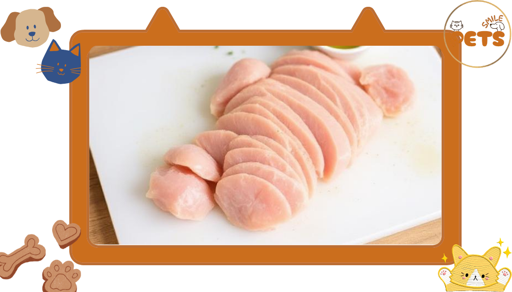 Cách làm ức gà sấy khô cho mèo