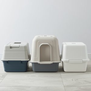 Các loại khay vệ sinh cho mèo có nắp phổ biến hiện nay