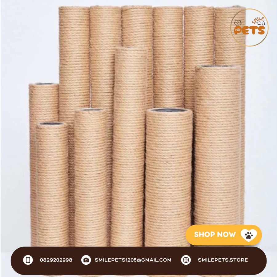 Cào Móng Mèo Trụ Cào Móng Cho Mèo Làm Từ Sợi Sisal Tự Nhiên