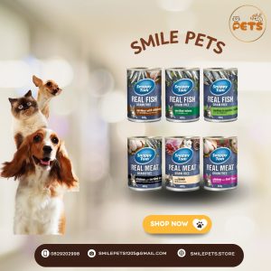 Pate Snappy Tom Real Fish Cho Mèo Lon 400G Simle Pets