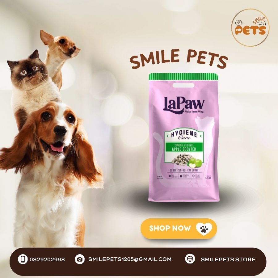 cát vệ sinh LaPaw Táo