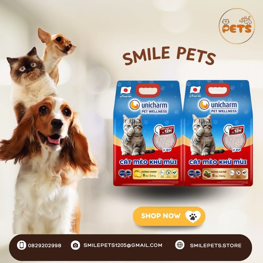 cát vệ sinh Unicharm