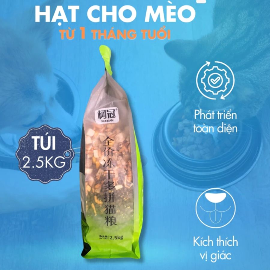Hạt Cho Mèo Siêu Dinh Dưỡng 2